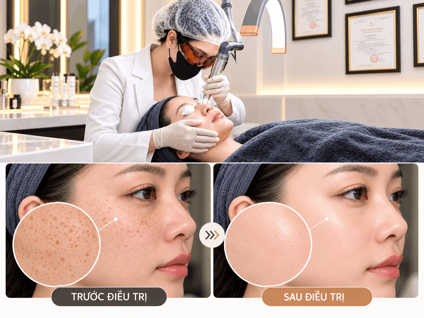 Điều trị tàn nhang